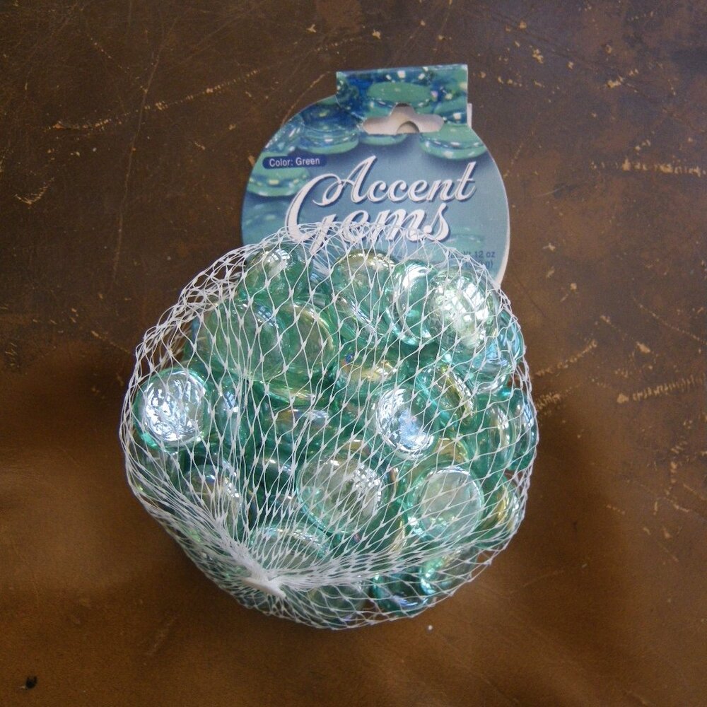 Glass Gems Dome Vase Filler Decorative Beads Marble Pebbles Stones Craft Decor